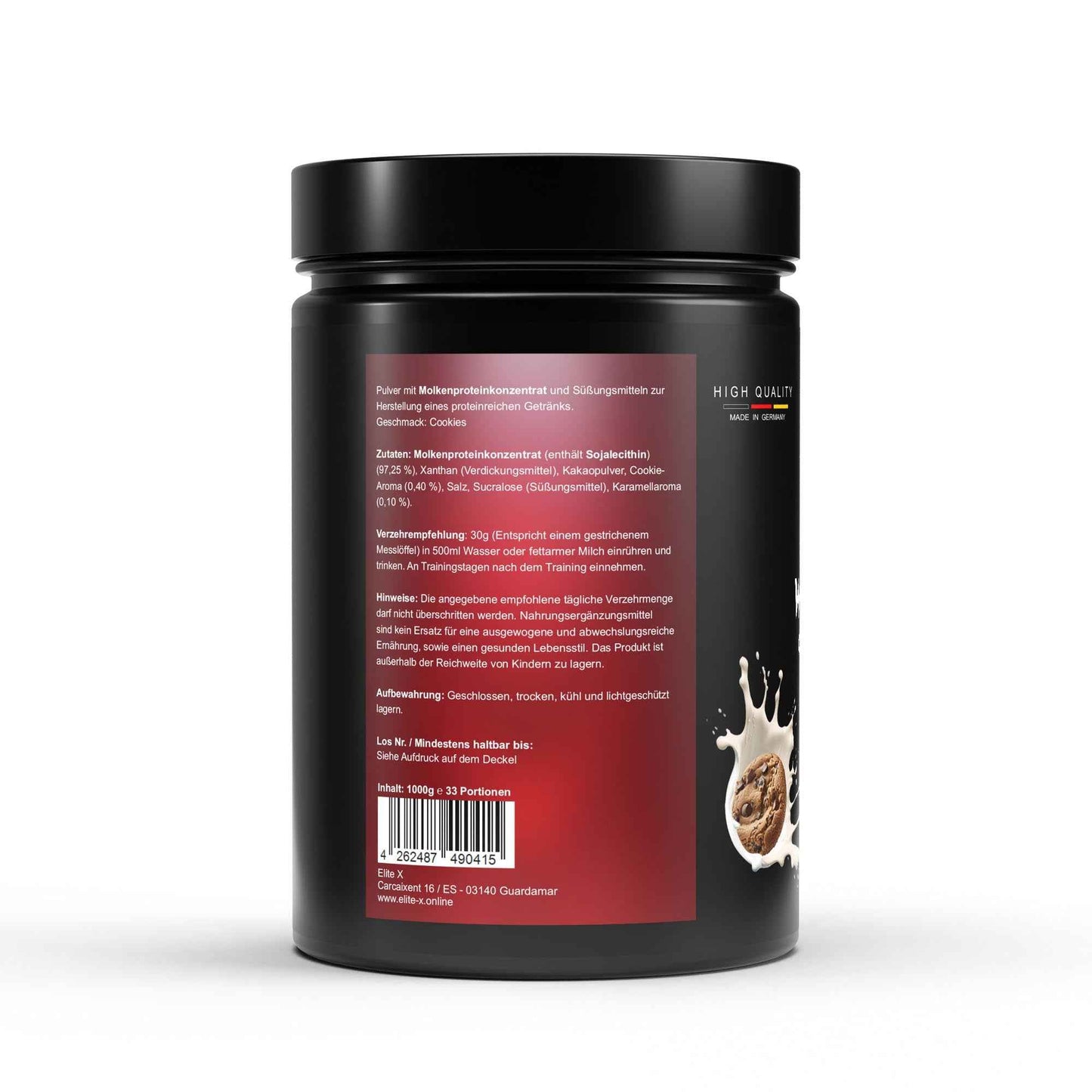 Premium Whey Protein Cookies