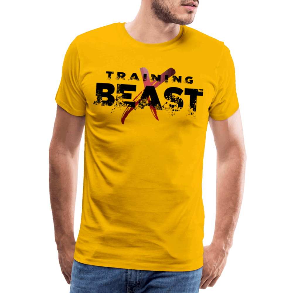 Männer Premium T-Shirt "TRAINING BEAST"