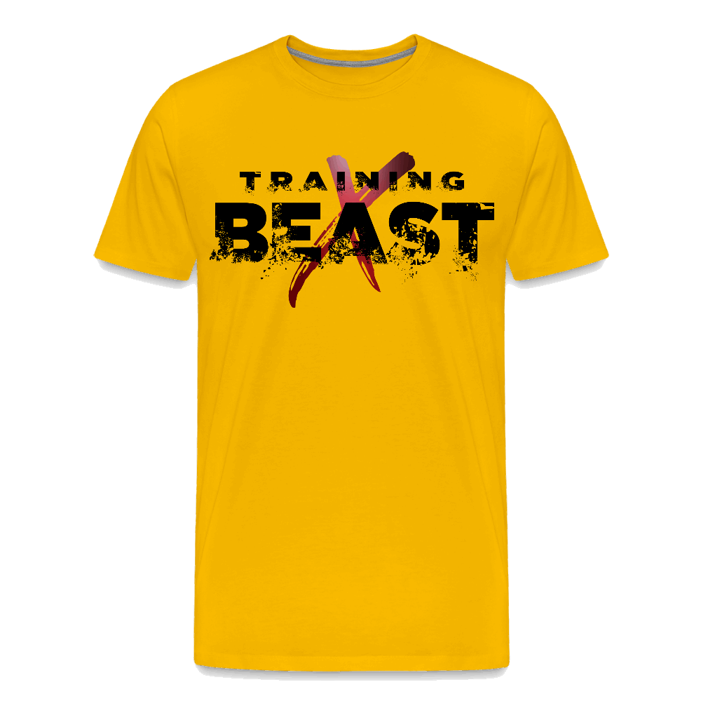 Männer Premium T-Shirt "TRAINING BEAST"