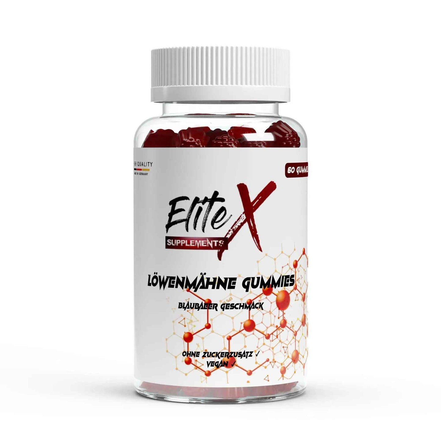 Löwenmähne + Vitamin B6 Gummies