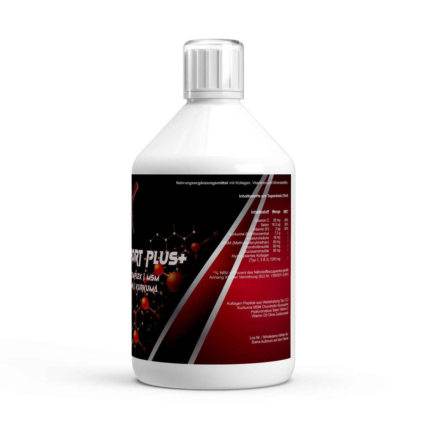 Kollagen Support PLUS+ Shots - Wild Berry - 500ml