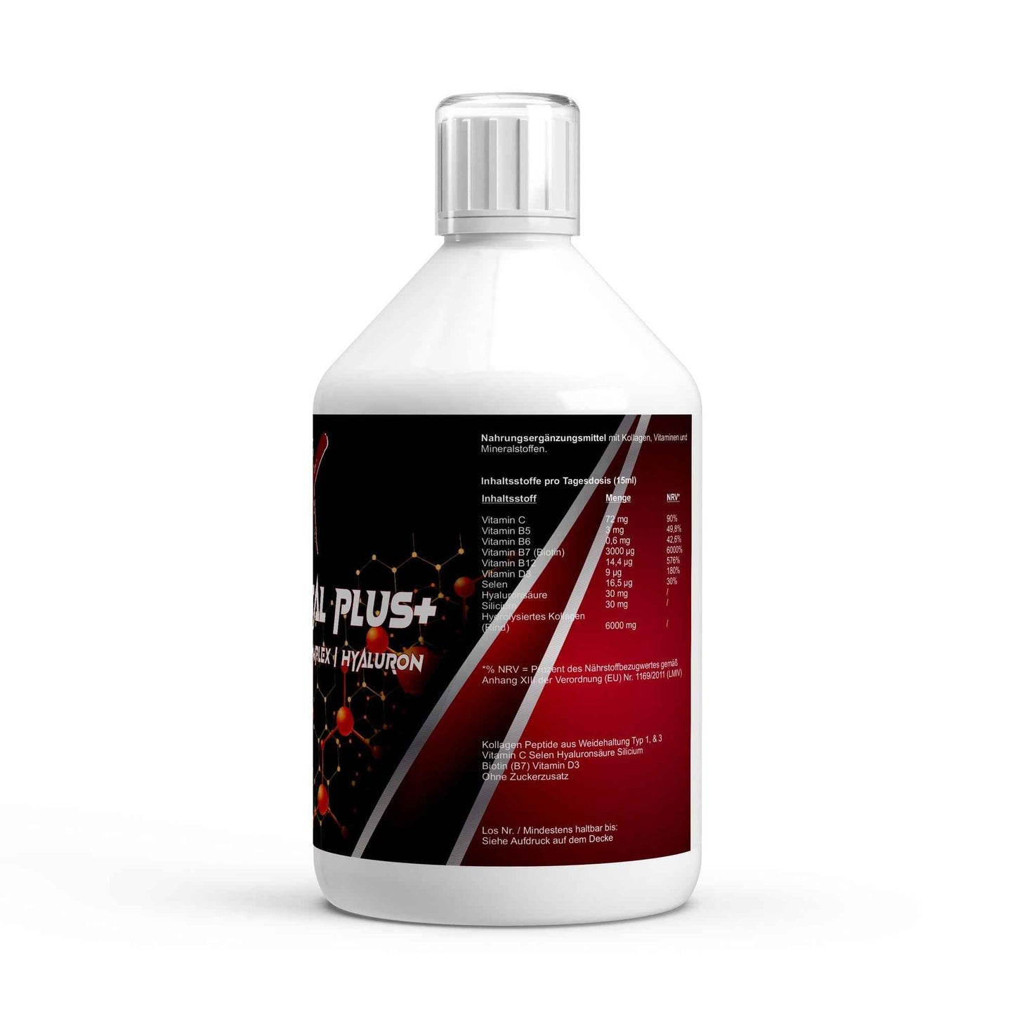 Kollagen Vital PLUS+ Shots - Wild Berry - 500ml