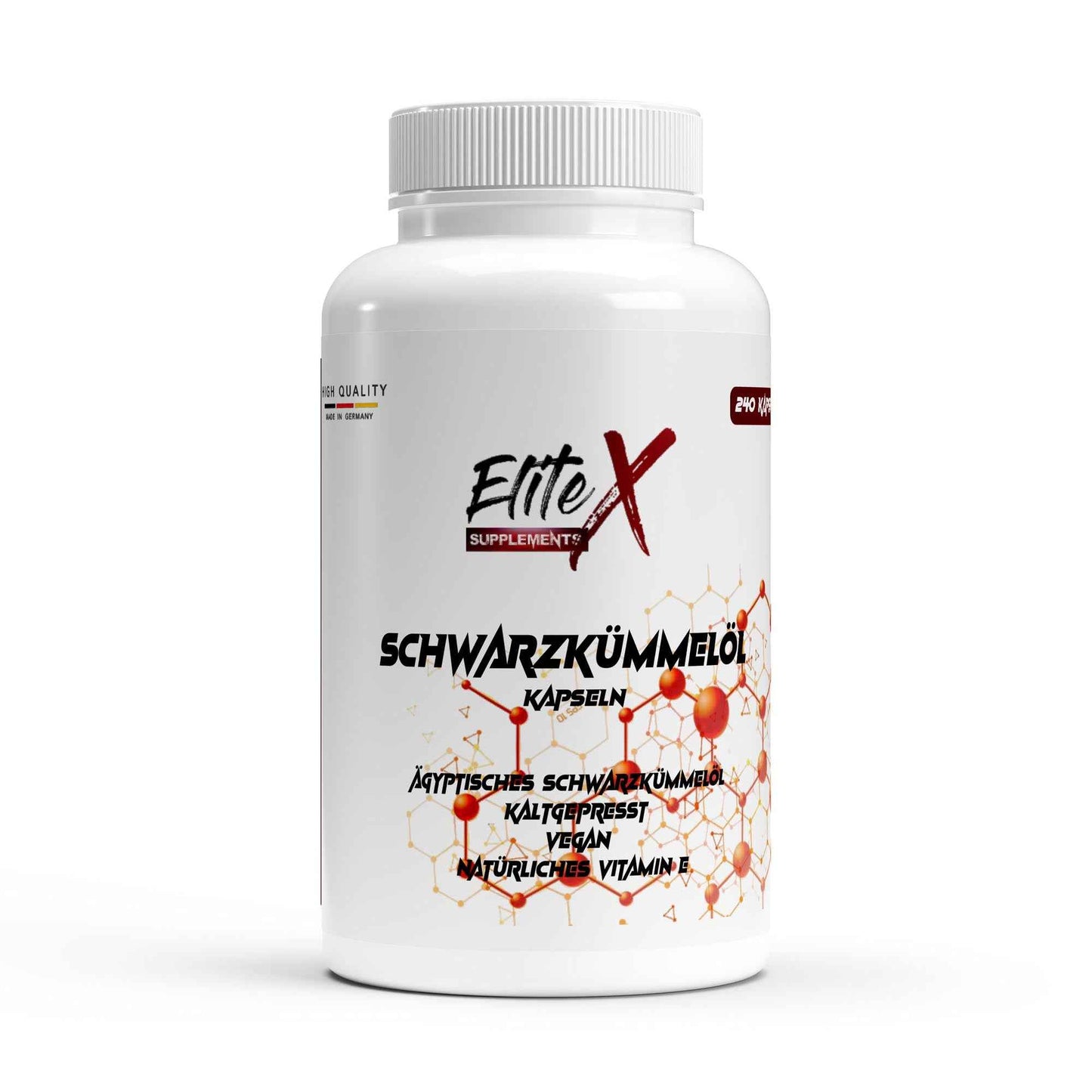 Ägyptisches Schwarzkümmelöl, vegane Softgelkapseln