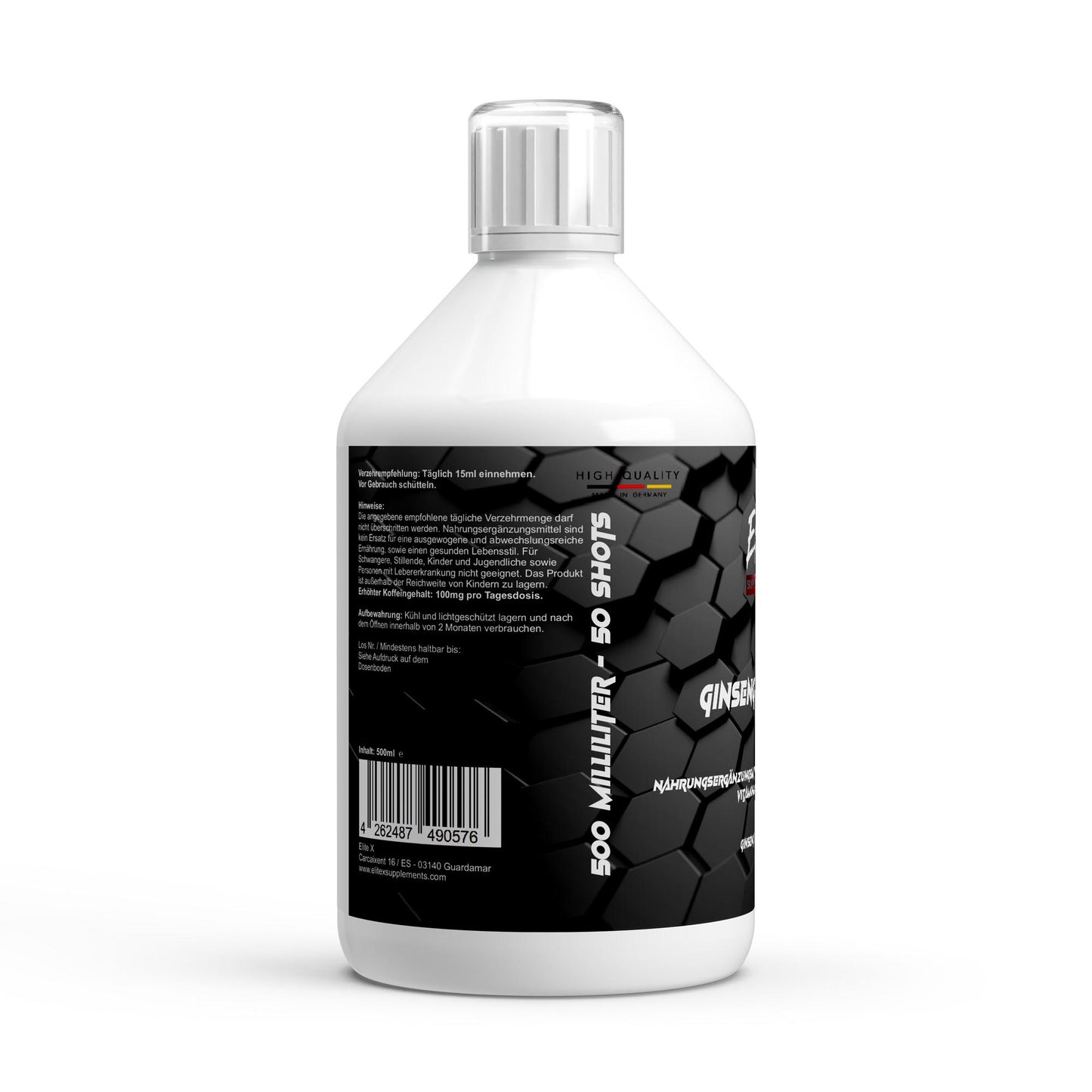 Ginseng Power Plus 50 Shots - 500 ml