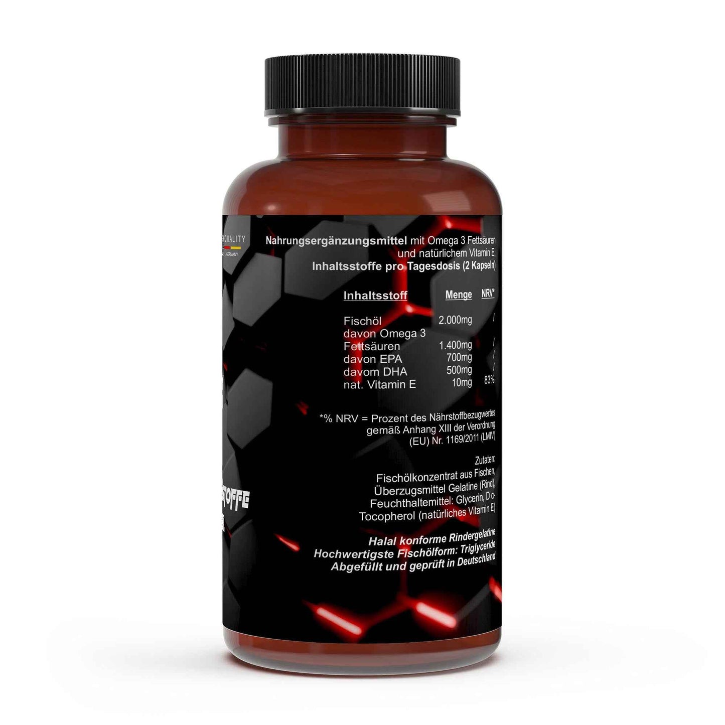 Omega 3 Max - Halal konform - 120 Kapseln