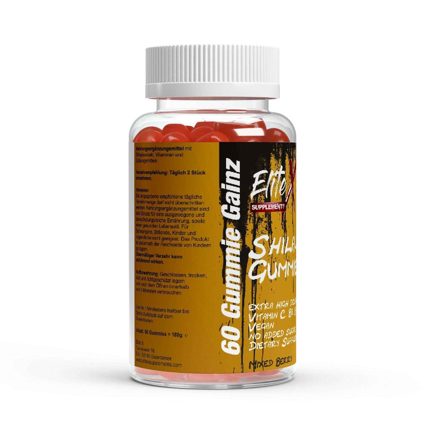 Premium Shilajit Gummies 1000 + Vitamin C,B6, B12 - 60 Stk