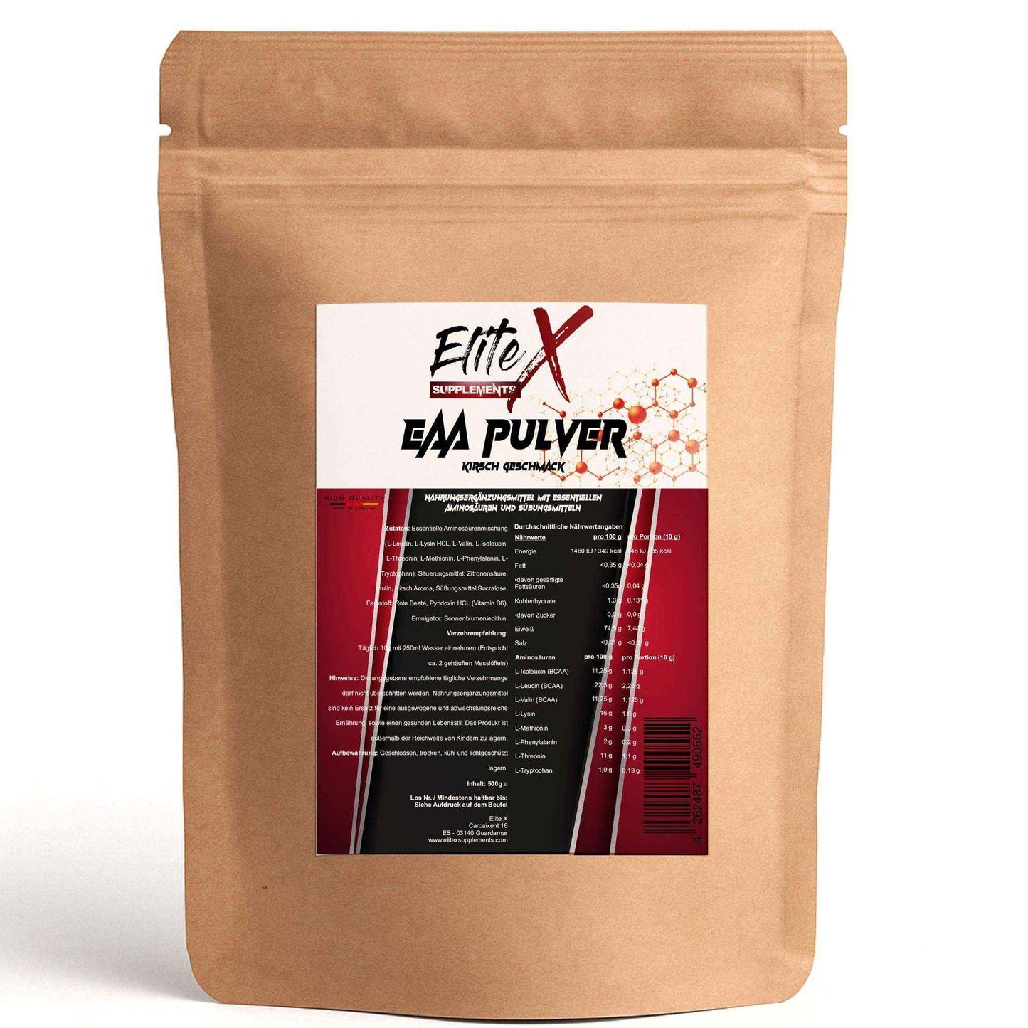 EAA (Essentielle Aminosäuren) Kirsche - 500g
