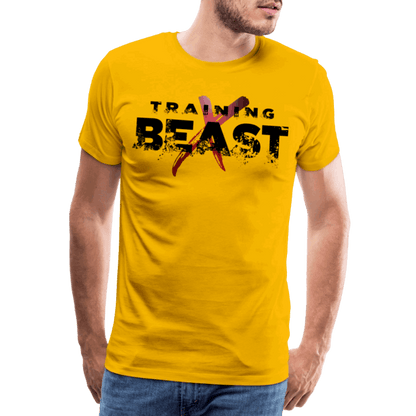 Männer Premium T-Shirt "TRAINING BEAST"