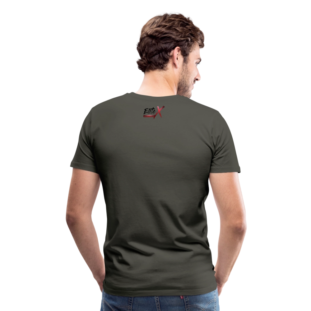 Männer Premium T-Shirt "TRAINING BEAST" - Asphalt
