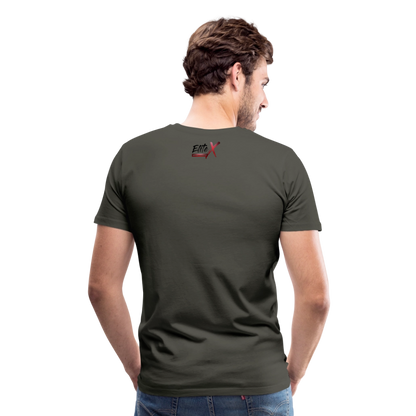 Männer Premium T-Shirt "TRAINING BEAST" - Asphalt