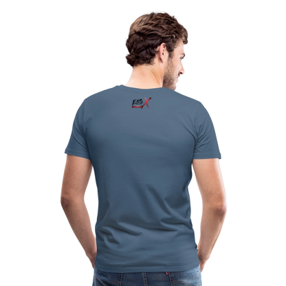 Männer Premium T-Shirt "TRAINING BEAST" - Blaugrau