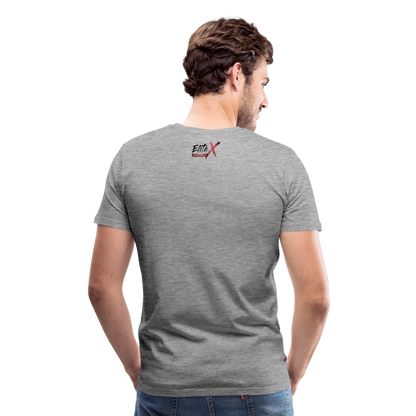 Männer Premium T-Shirt "TRAINING BEAST" - Grau meliert