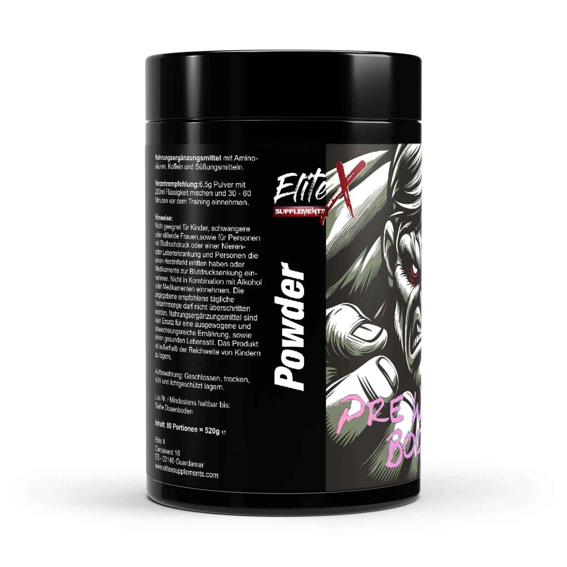 Pre-Workout Booster - Geschmack: Tutti Frutti