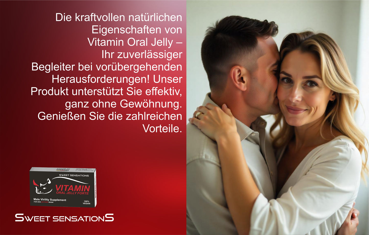 VITAMIN Oral Jelly - Für den aktiven Mann - 5er Pack