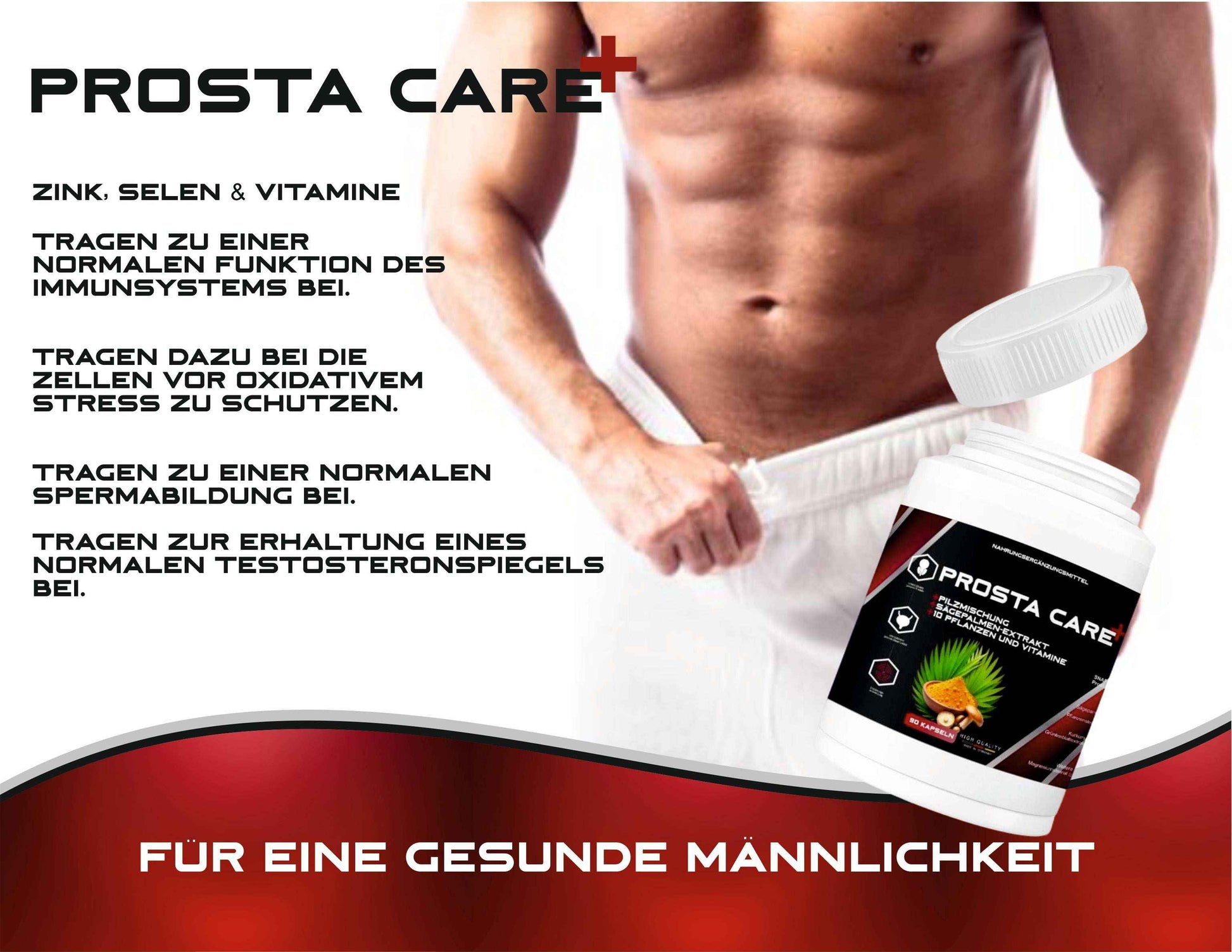 PROSTA CARE PLUS - Kapseln für eine gesunde Prostata