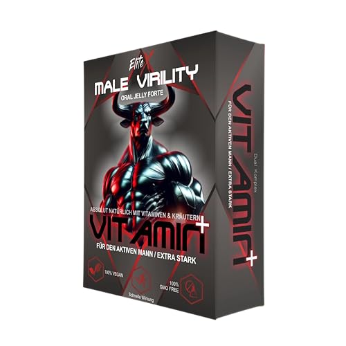 Vitamin Plus – Für aktive Männer – Vitaminkomplex mit Maca, Ashwangandha und Tribulus - 4er Pack