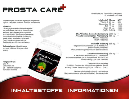 PROSTA CARE PLUS - Kapseln für eine gesunde Prostata