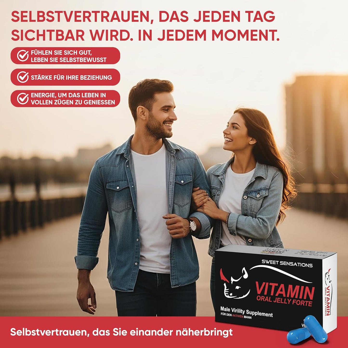 VITAMIN JELLY Original – Jetzt auch als Kapsel – 4 HT Enzyme Mikronährstoffkomplex – Für den Mann
