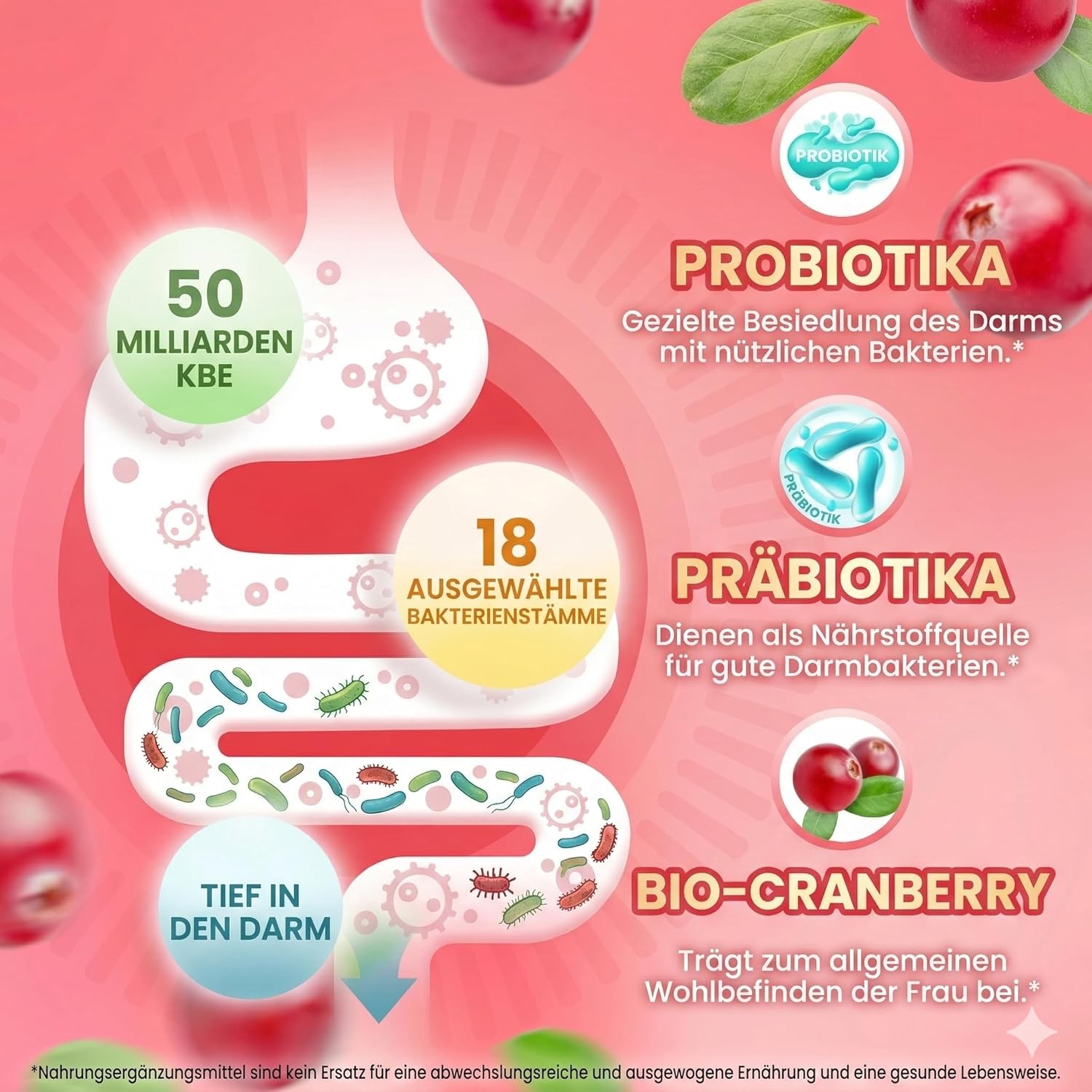 Elite X – Komplex für Frauen – 60 Gummies – 5 Mrd. KBE – Intimflora & Frauengesundheit – Vegan, Zuckerfrei & Hochdosiert