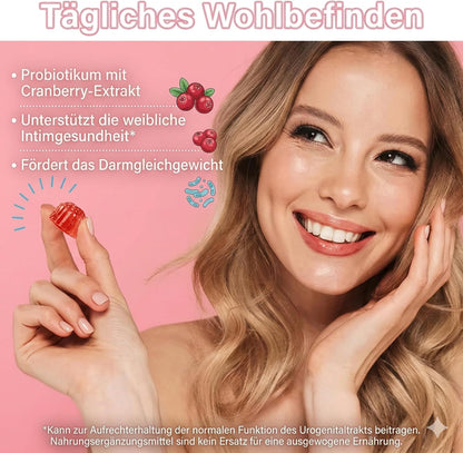 Elite X – Komplex für Frauen – 60 Gummies – 5 Mrd. KBE – Intimflora & Frauengesundheit – Vegan, Zuckerfrei & Hochdosiert