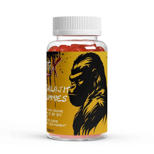 Premium Shilajit Gummies 1000 + Vitamin C,B6, B12 - 60 Stk