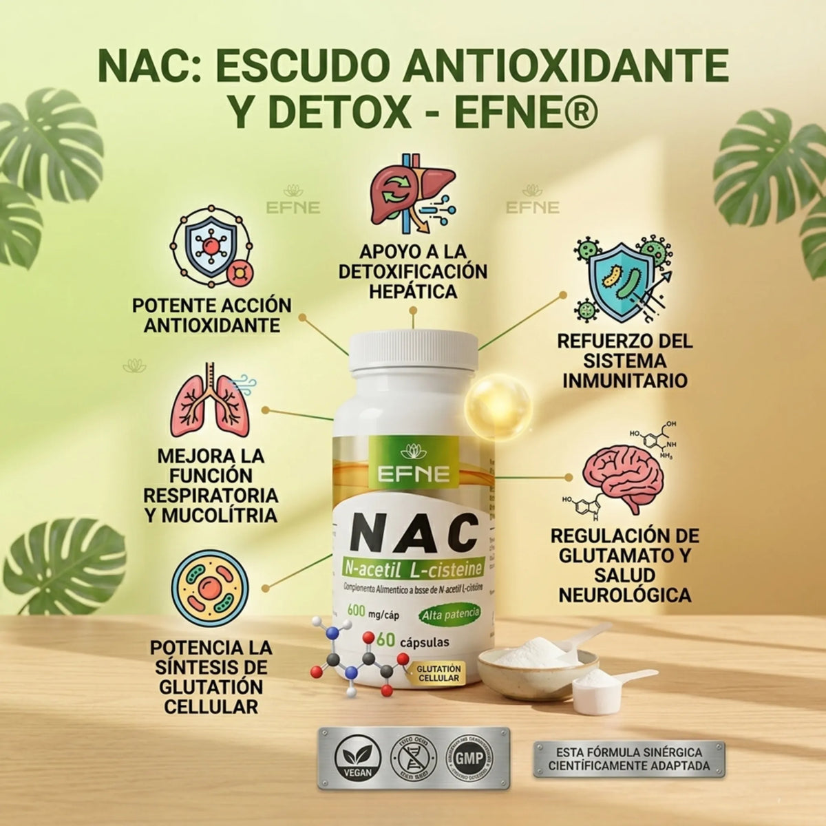 NAC 600 mg Kapseln – Reines N-Acetylcystein für den Zellschutz