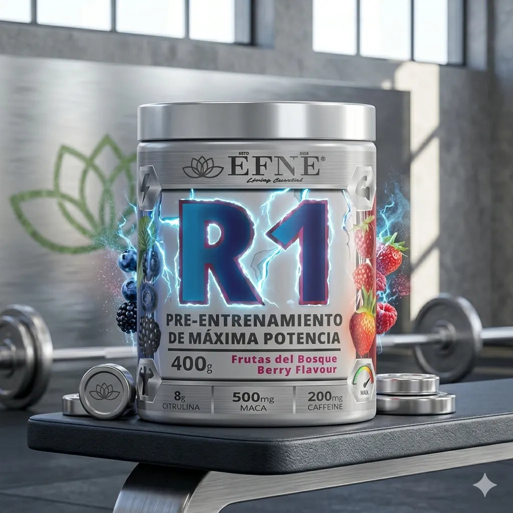 R1 - Pre-Entrenamiento con cafeína | Frutos del bosque