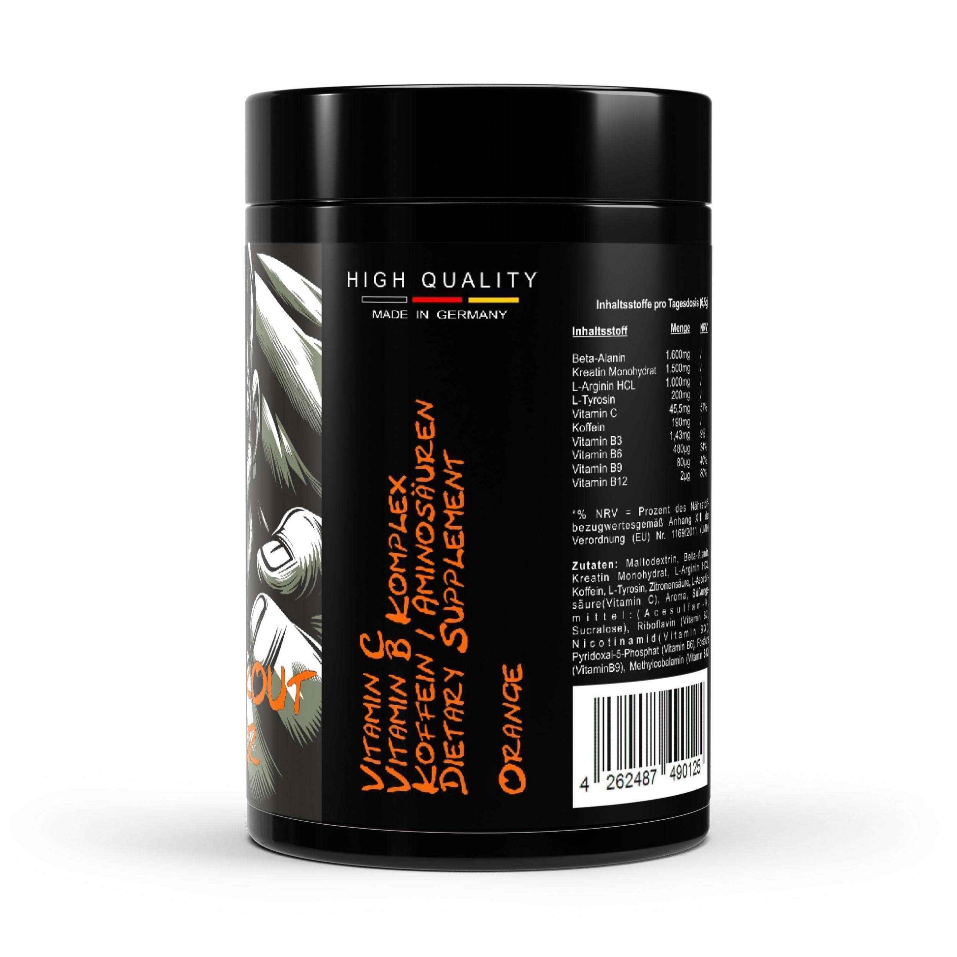 Pre-Workout Booster - Geschmack: Orange