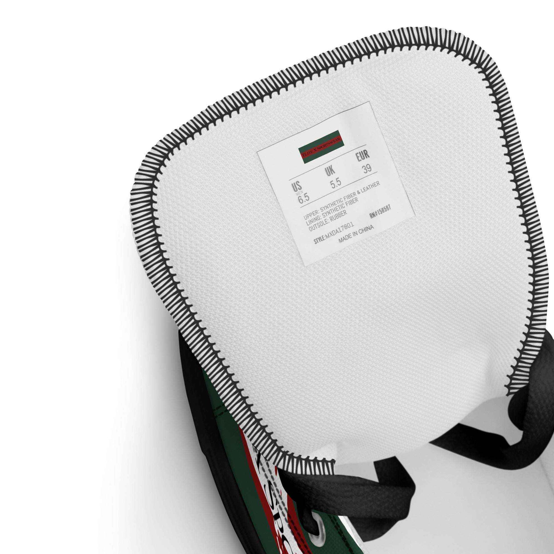 High-Top Leinenschuhe für Damen