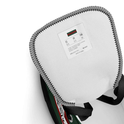 High-Top Leinenschuhe für Damen