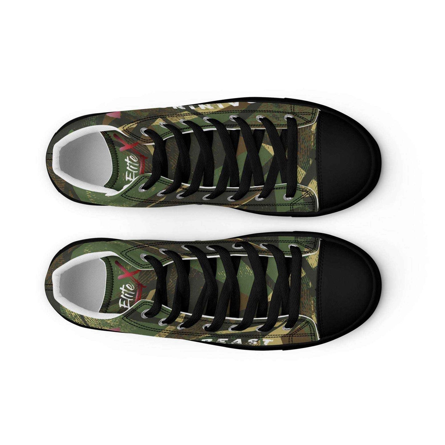 High-Top Leinenschuhe "TRAINING BEAST"