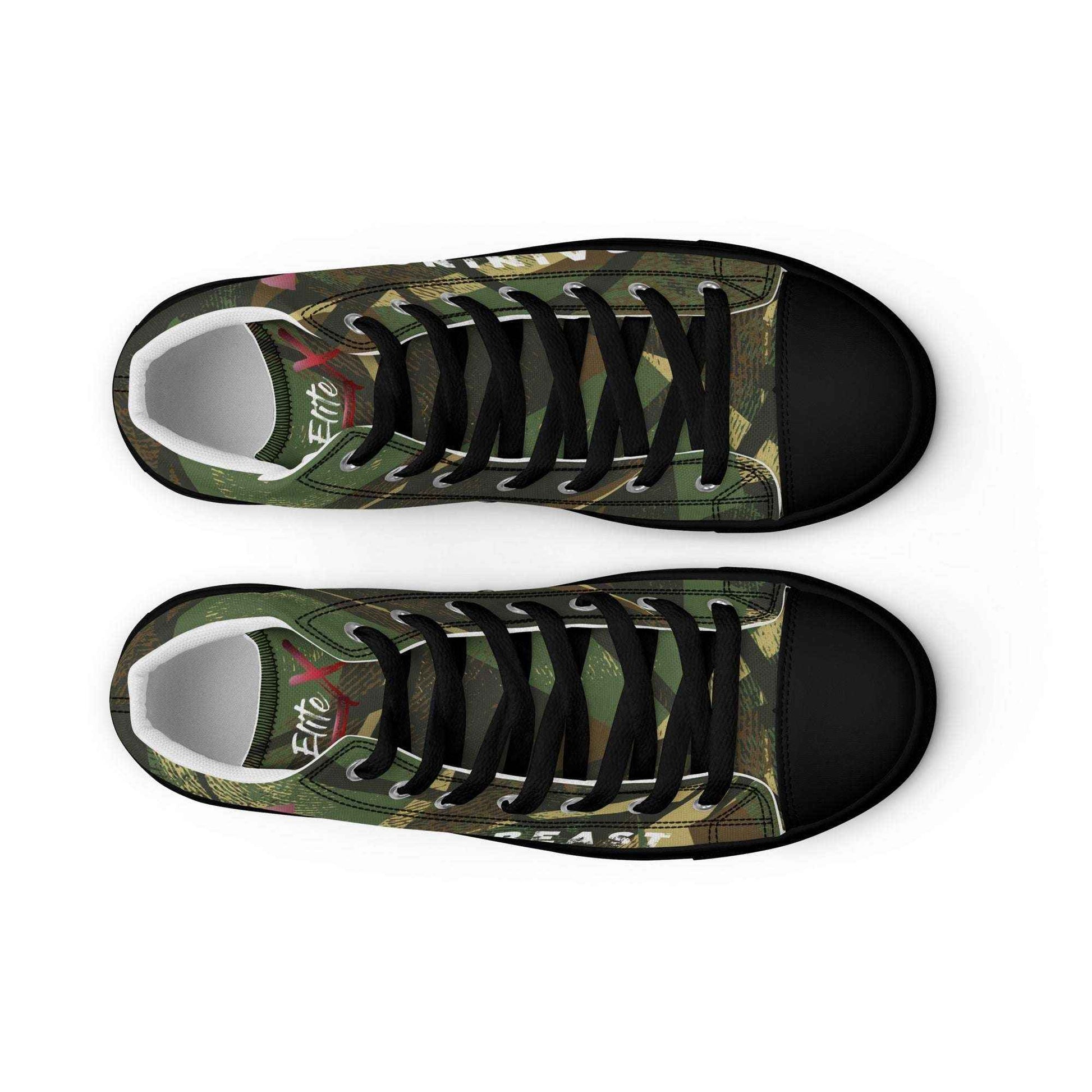 High-Top Leinenschuhe "TRAINING BEAST"