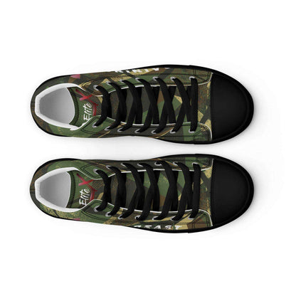 High-Top Leinenschuhe "TRAINING BEAST"