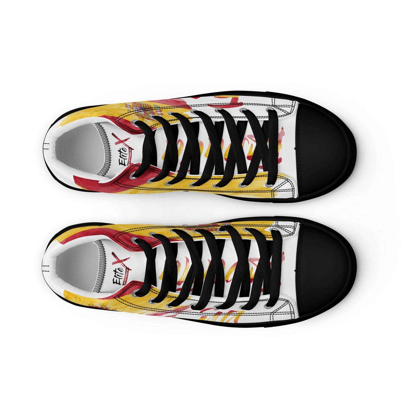 High-Top Leinenschuhe "ESPANA"