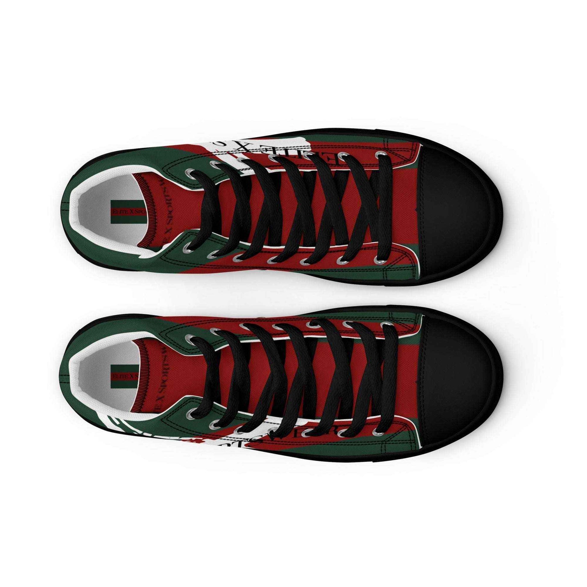 High-Top Leinenschuhe für Damen