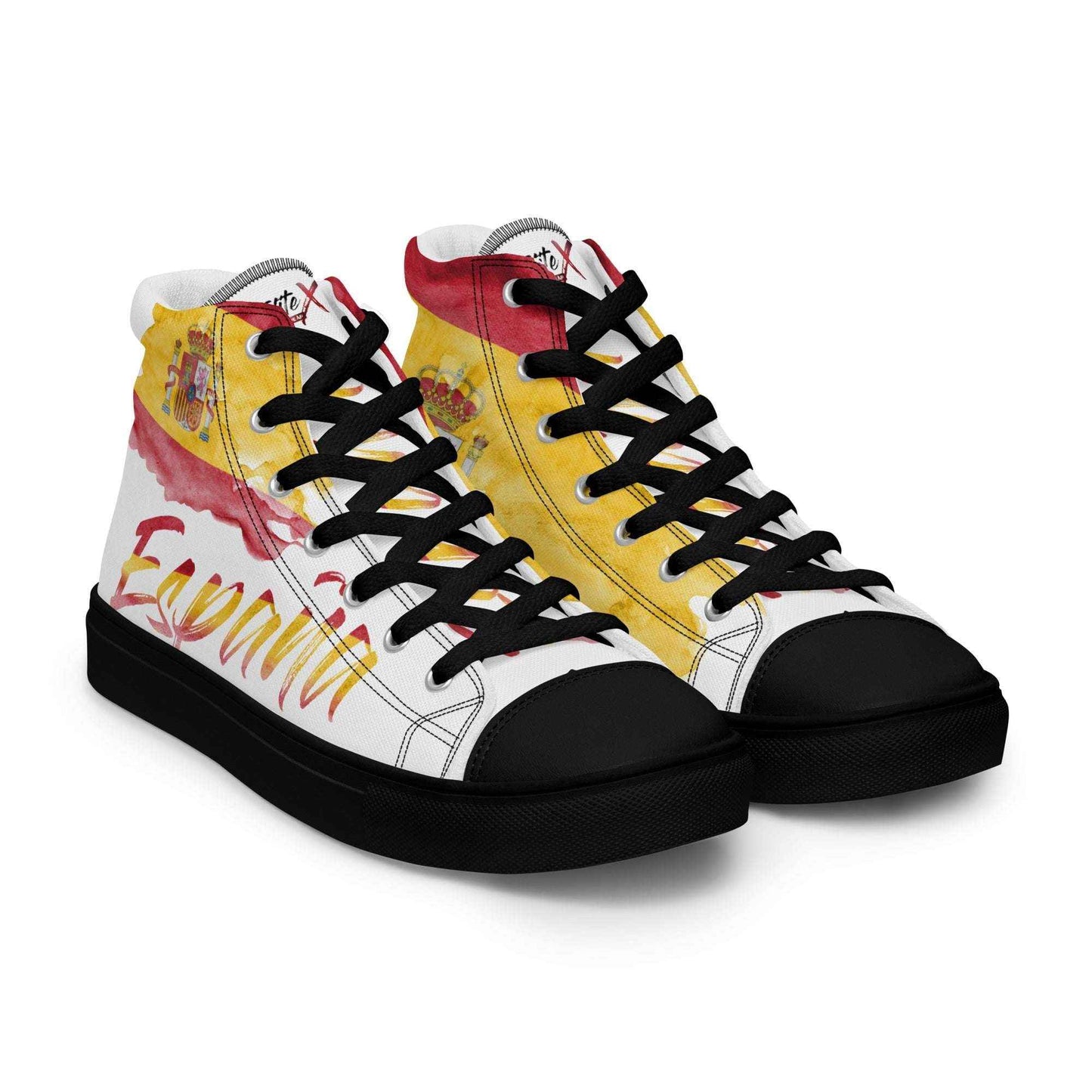 High-Top Leinenschuhe "ESPANA"