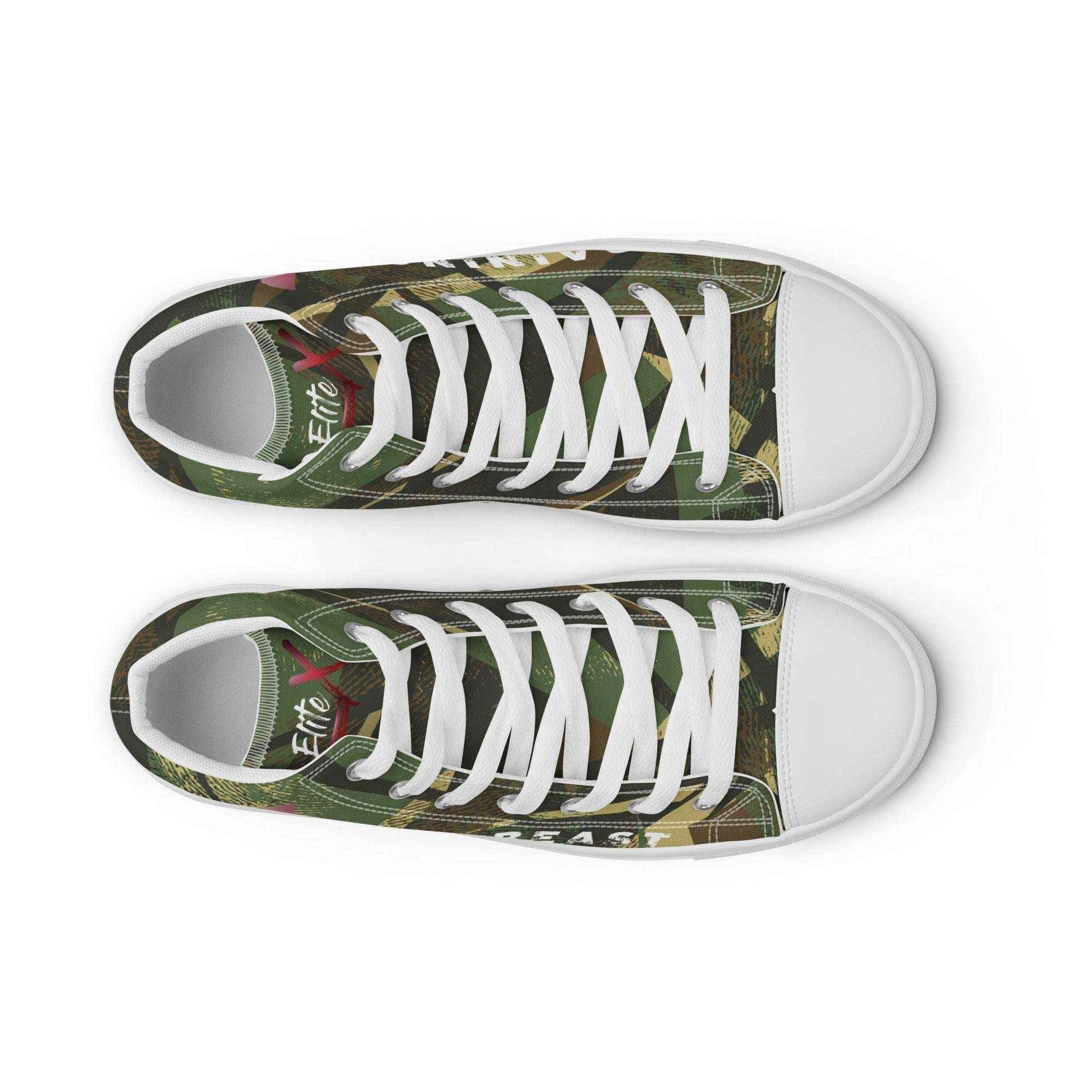 High-Top Leinenschuhe "TRAINING BEAST"