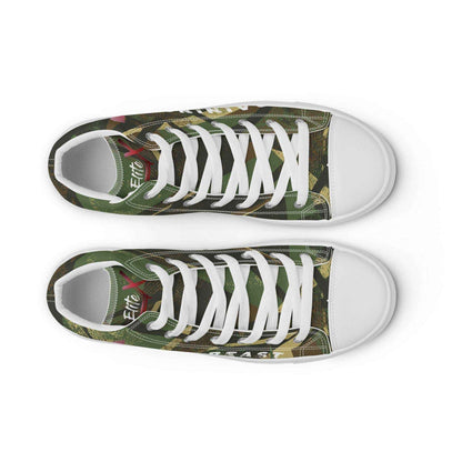 High-Top Leinenschuhe "TRAINING BEAST"